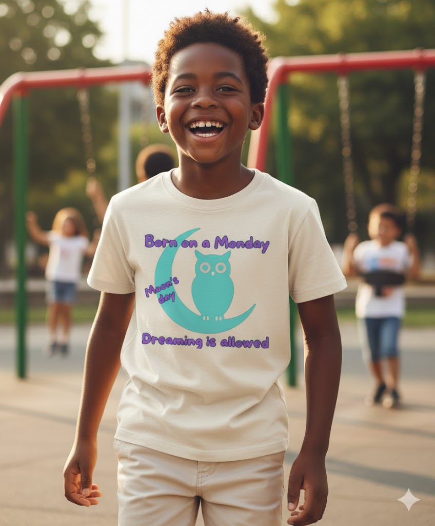 Unisex Monday Organic cotton kids t-shirt
