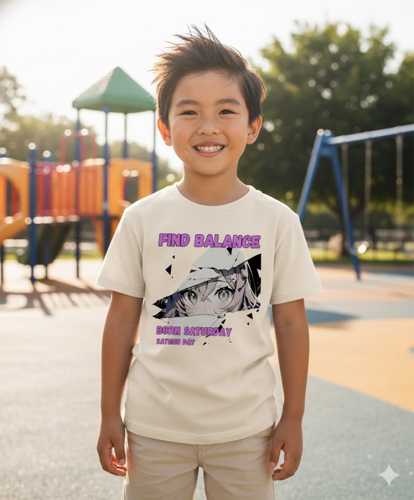 Unisex Saturday Organic cotton kids t-shirt
