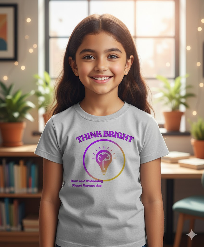 Unisex Wednesday Organic cotton kids t-shirt