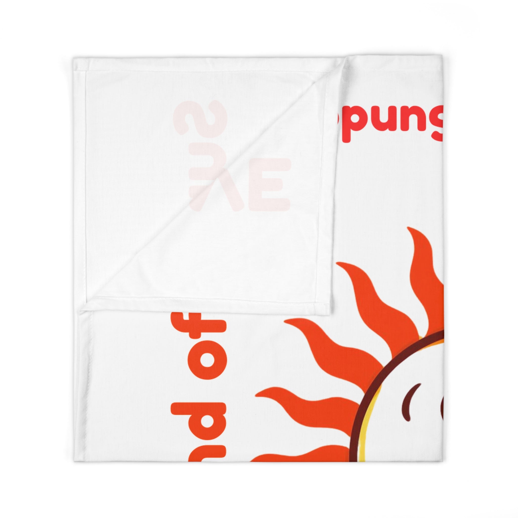 Personalized Baby Swaddle Blanket - Born on Sunday - Perfect Chaos