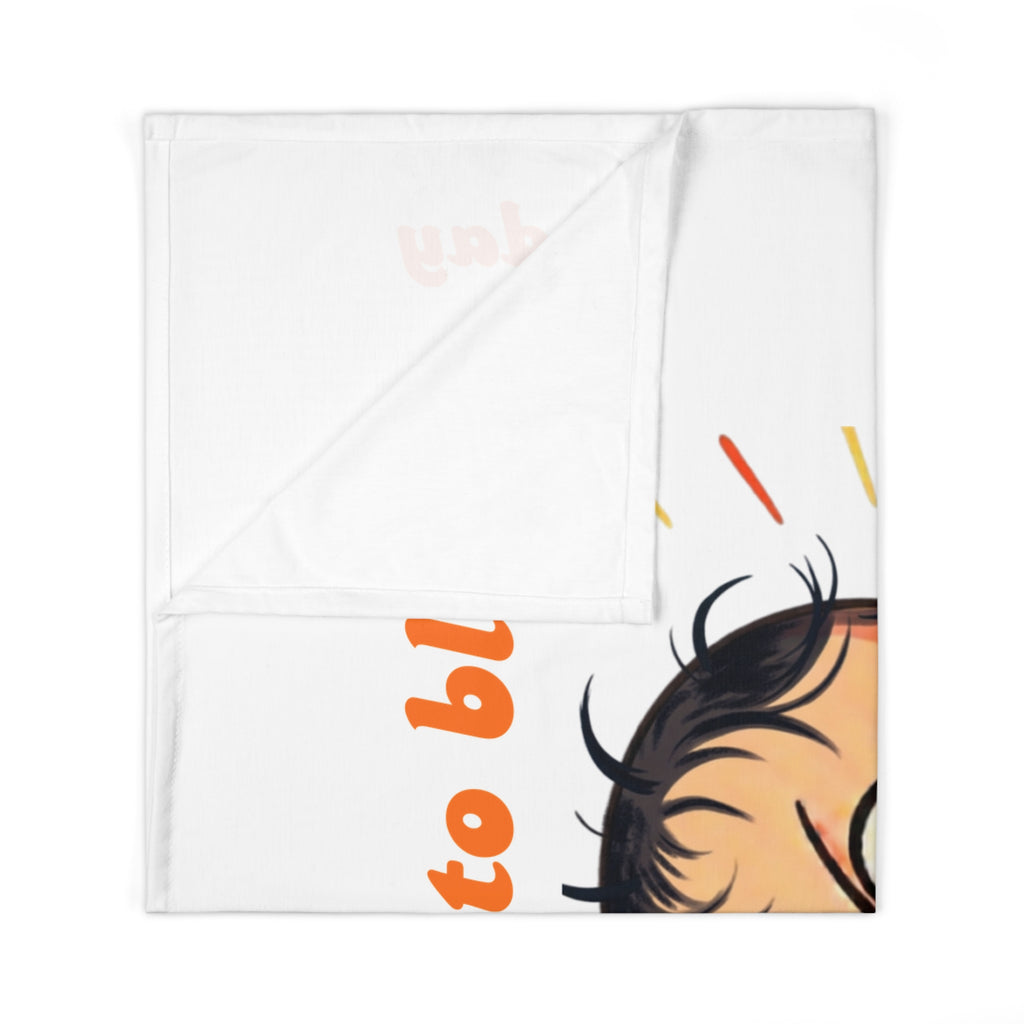 Personalized Baby Swaddle Blanket - Born on Tuesday - Naps Are for the Weak