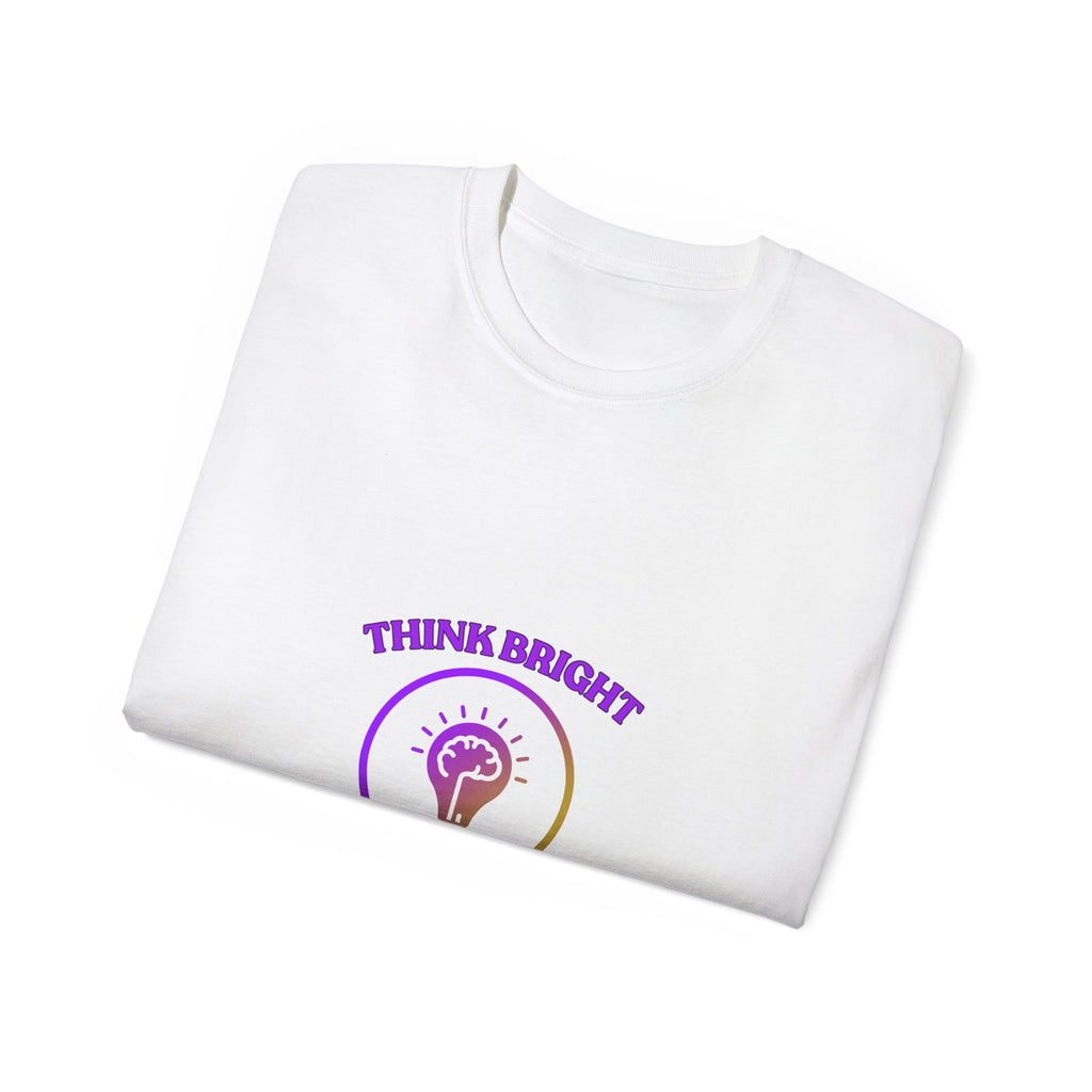 Personalized Wednesday T-Shirt - Born on a Wednesday, Think Bright