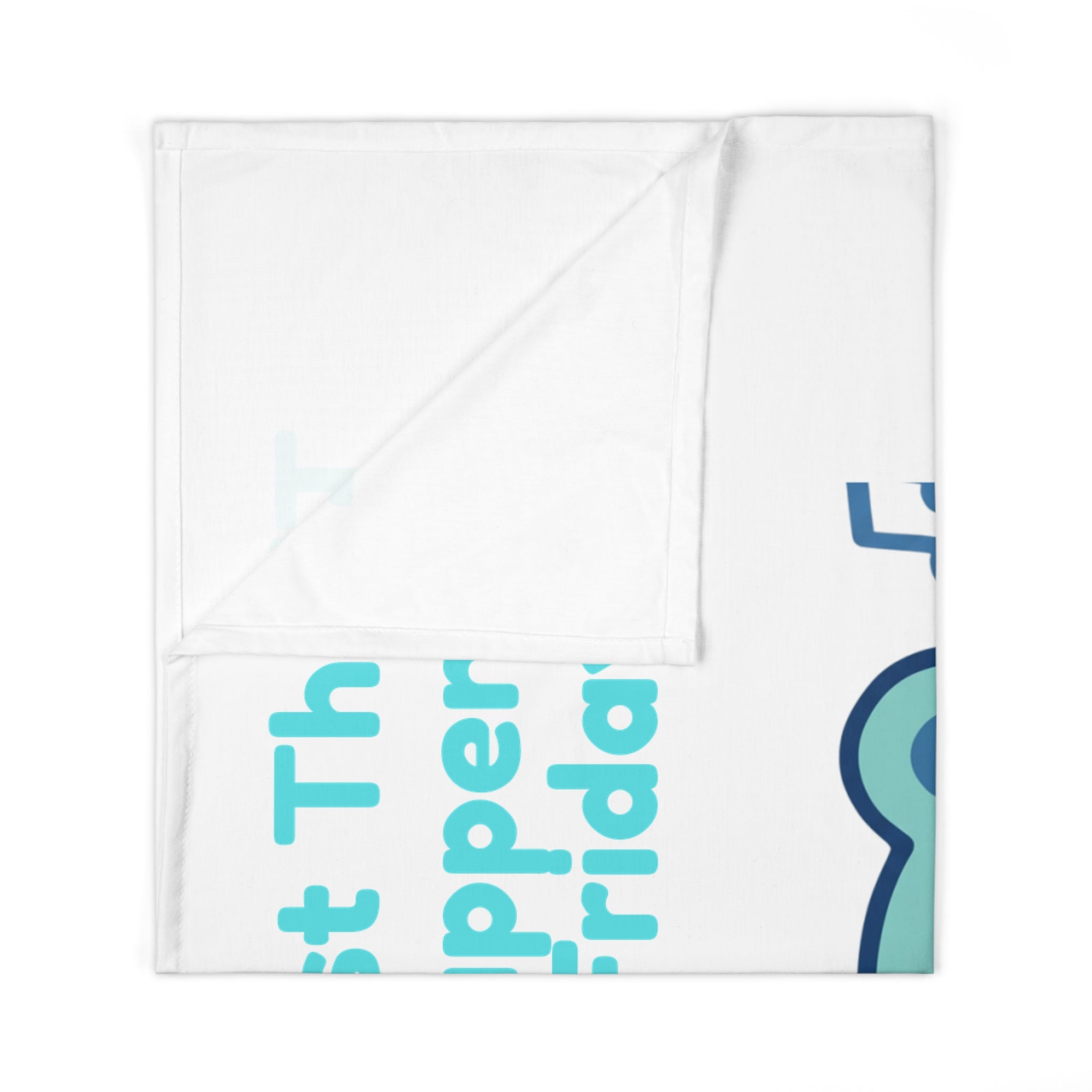 Personalized Baby Swaddle Blanket - Born on Friday - No Contest
