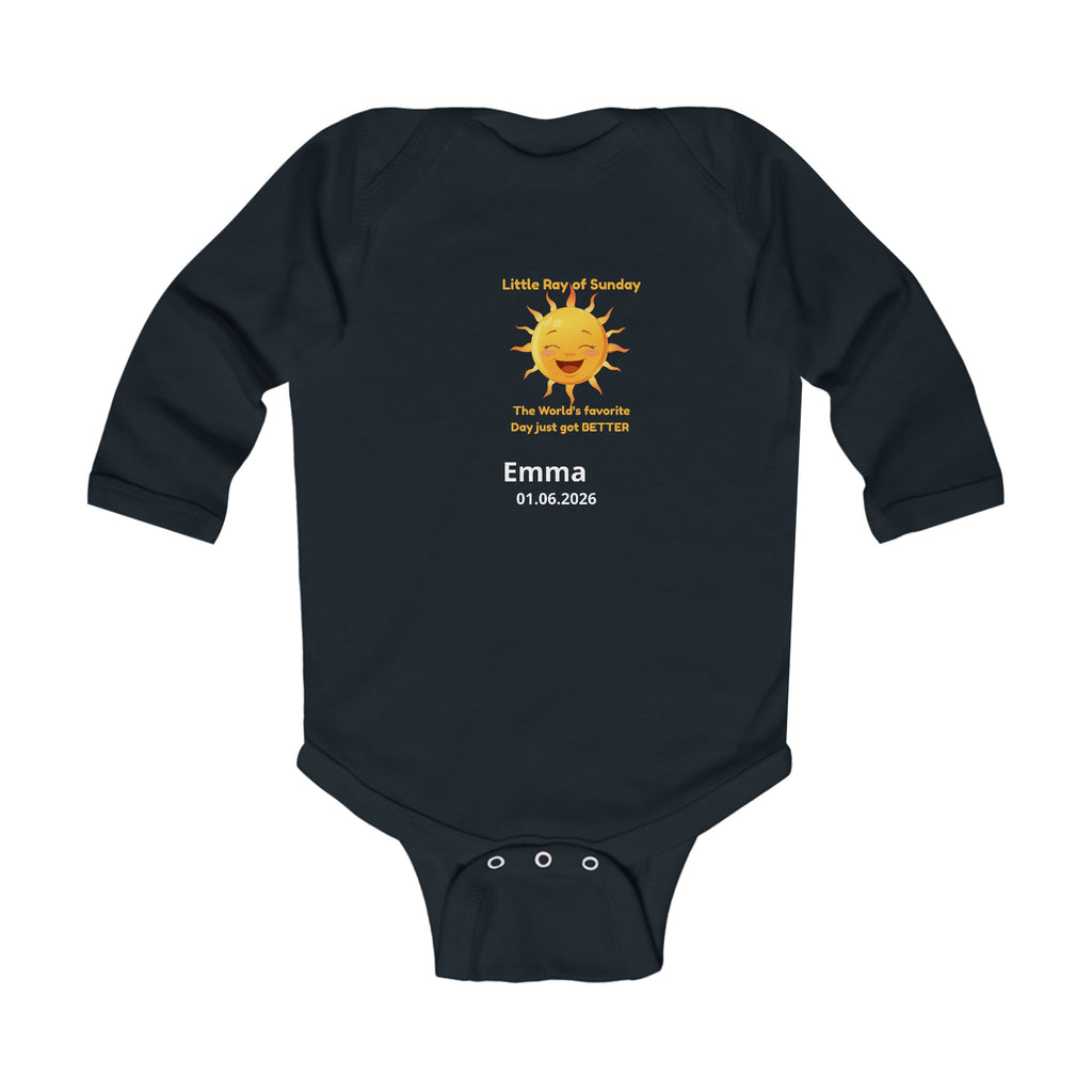 Personalized Baby Pajama - Born on Sunday - Favorite Day Got Better