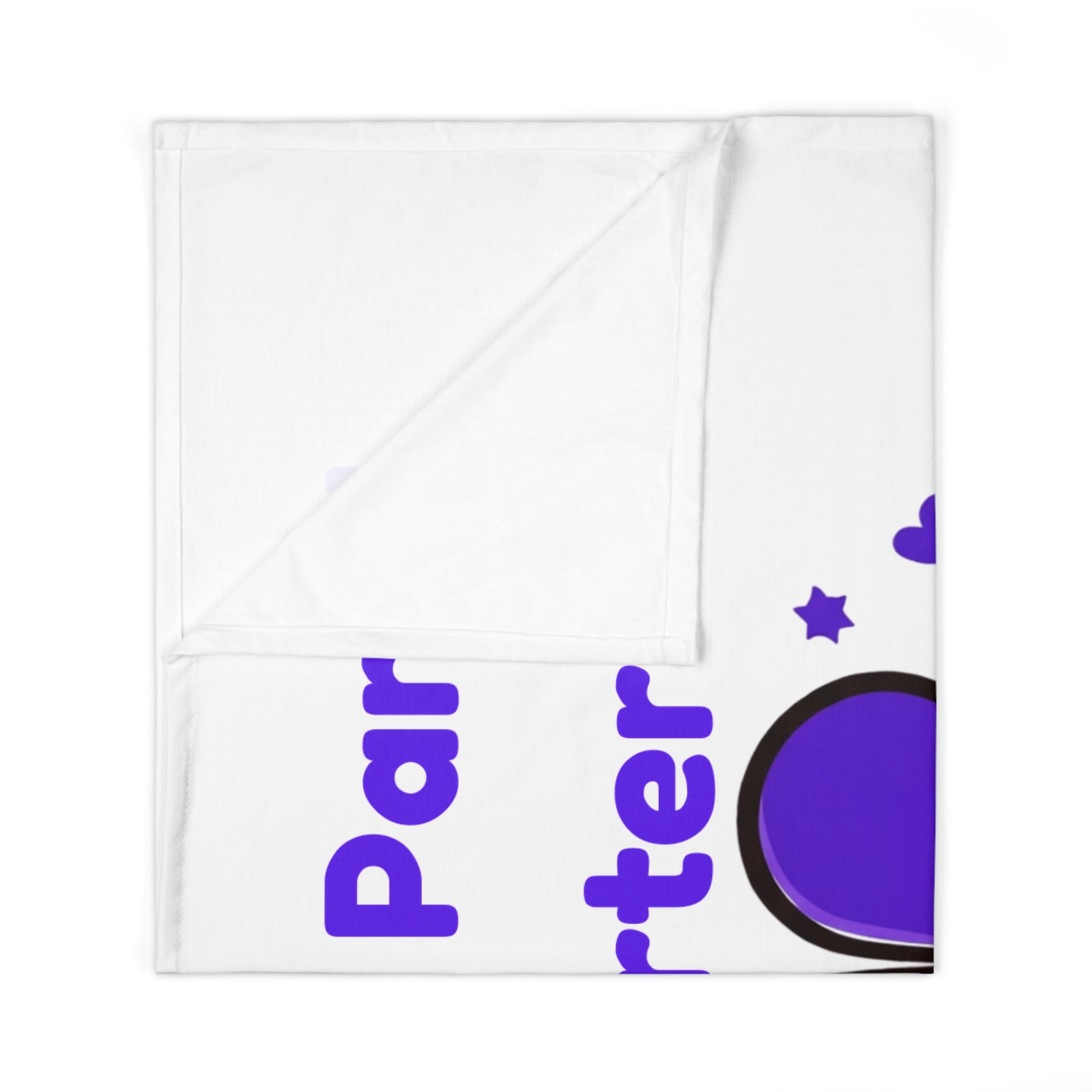 Personalized Baby Swaddle Blanket - Born on Friday - Little Party Starter