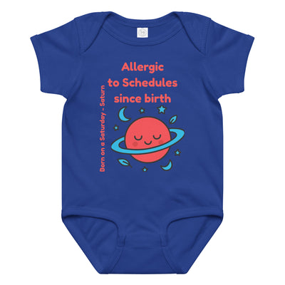 BABY SATURDAY Allergic to Schedules
