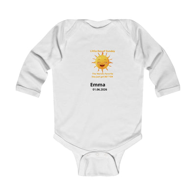 Personalized Baby Pajama - Born on Sunday - Favorite Day Got Better
