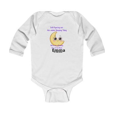 Personalized Baby Pajama - Born on Monday - Still Figuring Out Sleep